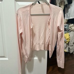 H&M Soft Pink Knit Top